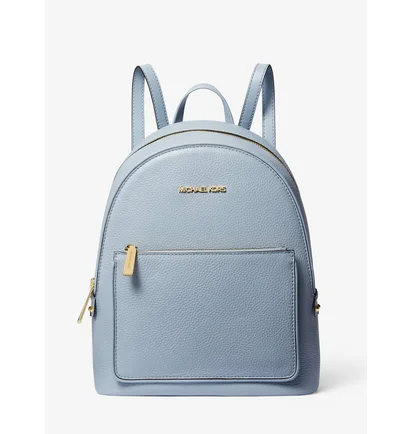 Рюкзак женский Michael Kors Adina Medium Pebbled Leather Backpack Light Blue 35T1G4AB2L-PALE-BLUE-57162