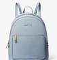 Рюкзак женский Michael Kors Adina Medium Pebbled Leather Backpack Light Blue 35T1G4AB2L-PALE-BLUE-57162