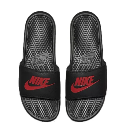 Тапочки мужские Nike Benassi Solarsoft Black 343880-060