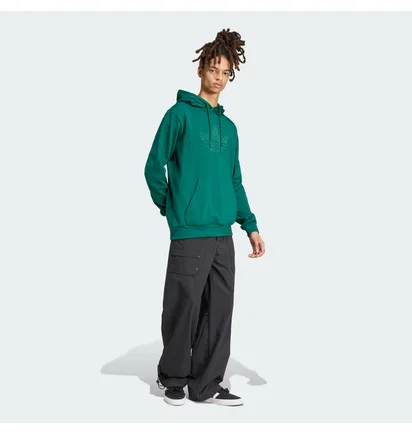 Худи мужское Adidas Originals Green JP4416