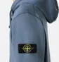 Толстовка мужская Stone Island Sweatshirt Zip And Cap Blue K1S156100042-S0051-V0024