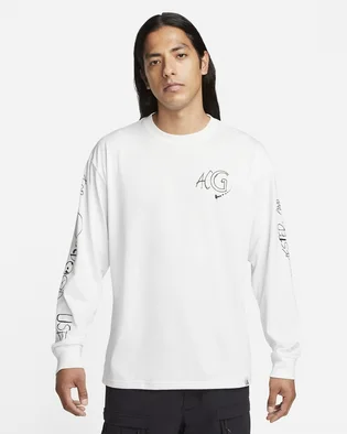 Лонгслив мужской Nike Acg MenS Long-Sleeve T-Shirt White FJ2135-121