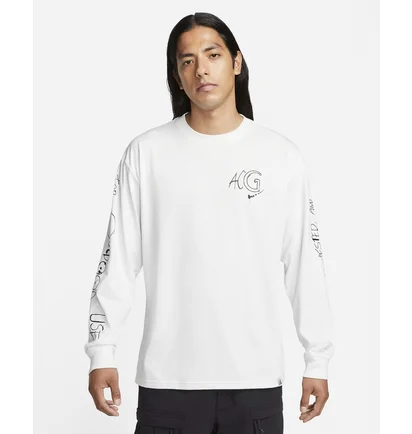 Лонгслив мужской Nike Acg MenS Long-Sleeve T-Shirt White FJ2135-121