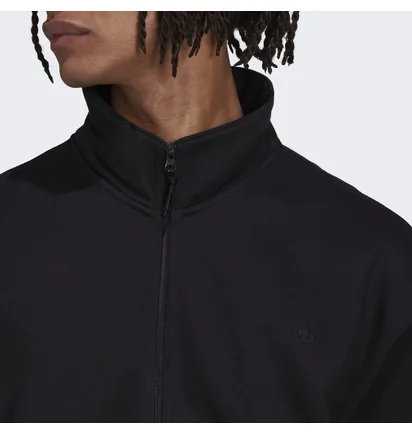 Кофта мужская Adidas Adicolor Contempo Half-Zip Crew Sweatshirt Black Hk0311