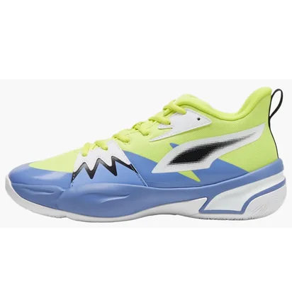 Кроссовки унисекс Puma Genetics Green/Blue 379905-02