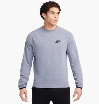 Свитшот мужской Nike Nsw Tech Fleece Crew Grey DD5257-451