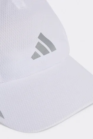 Кепка унисекс Adidas Running Aeroready Four-Panel Mesh Performance White HR7053