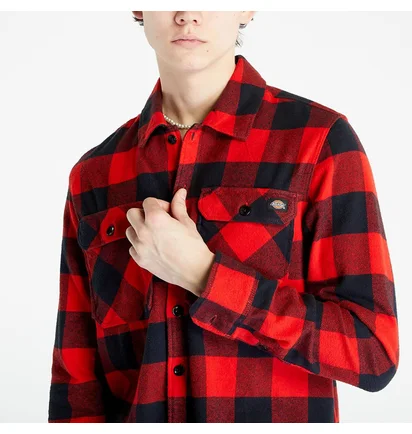 Сорочка чоловіча Dickies New Sacramento Red DK0A4XDZRDX1