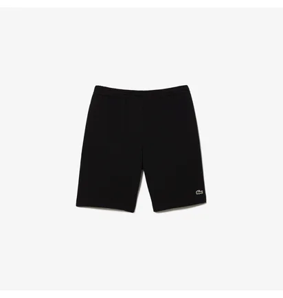 Шорты мужские Lacoste Non Brushed Fleece Black GH9627-51-031