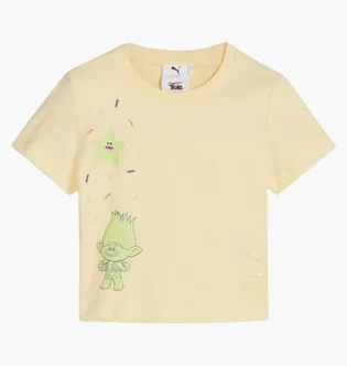 Футболка детская Puma X Trolls Graphic Beige 627386-33