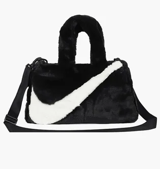 Сумка женская Nike Faux Fur Tote Bag Black DQ5804-010