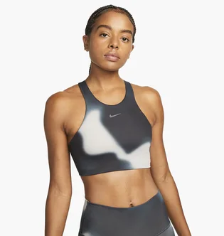 Топ жіночий Nike W Ny Df Swsh Md365 Aop Bra Grey Dm0647-070