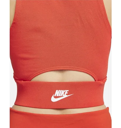 Майка женская Nike W Nsw Tank Top Dnc Orange Dz4607-633