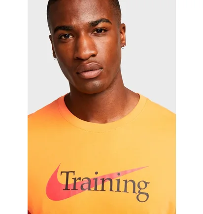Футболка мужская Nike Training Tee Orange CZ7989-886