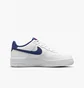 Кроссовки детские Nike Air Force 1 White/Blue CT3839-101