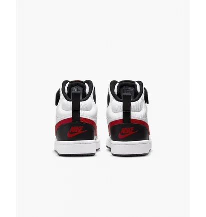 Кроссовки детские Nike Court Borough Mid 2 White CD7782-110
