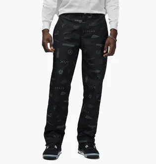 Штаны мужские Air Jordan Flight Heritage Black Dv7559-010