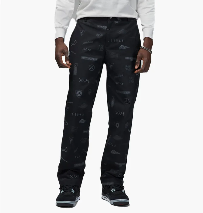 Штани чоловічі Air Jordan Flight Heritage Black Dv7559-010