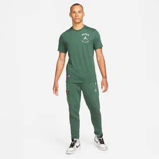 Футболка мужская Air Jordan Psg X Paris Saint-Germain Logo T-Shirt Green DB6514-333