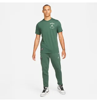 Футболка мужская Air Jordan Psg X Paris Saint-Germain Logo T-Shirt Green DB6514-333
