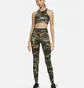 Лосины женские Nike Dri-Fit One Camo/Green DD4559-222