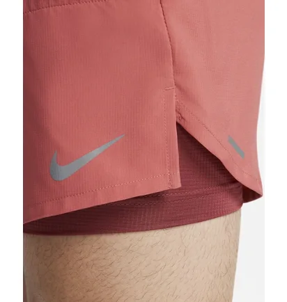 Шорти чоловічі Nike Stride Dri-Fit 7 2-In-1 Running Shorts Pink DM4759-655