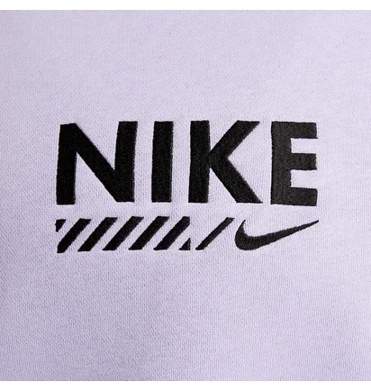Спортивний костюм жіночий Nike Nsw Flc Os Crew Violet HM4318-515__HM4319-515