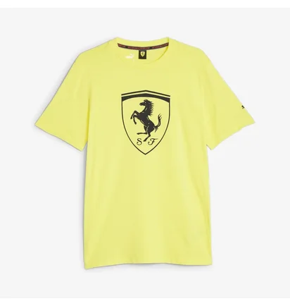 Футболка мужская Puma Scuderia Ferrari Race Bid Shield Yellow 620951-04
