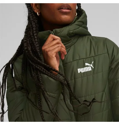 Пуховик жіночий Puma Ess Padded Jacket Green 848940-31