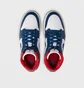 Кроссовки женские Air Jordan 1 Mid Blue/White BQ6472-146