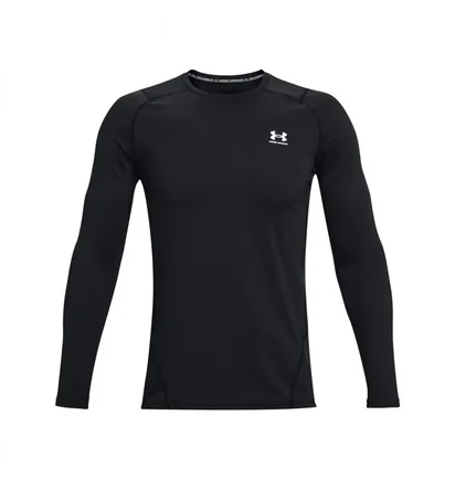 Лонгслив мужской Under Armour Cg Armour Fitted Crew Black 1366068-001