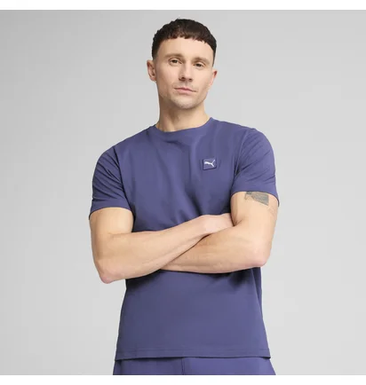 Футболка мужская Puma Ess Elevated Tee Blue 684726-46