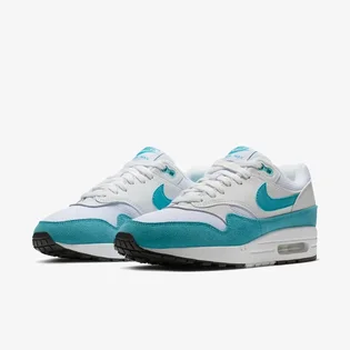 Кроссовки женские Nike Air Max 1 Wmns White/Turquoise 319986-117