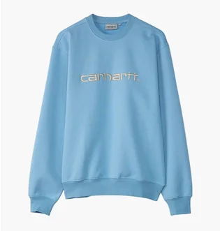 Свитшот мужской Carhartt WIP Carhartt Light Blue I030546.2QKXX