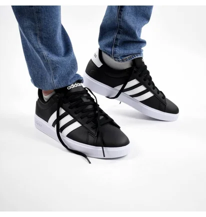 Кросівки унісекс Adidas Grand Court 2.0 Black GW9196