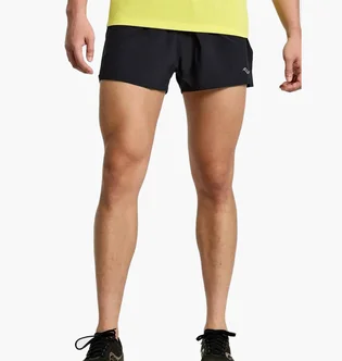 Шорти чоловічі Saucony Outpace 2.5 Split Black SAM800326-BK