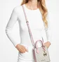 Сумка женская Michael Kors Mercer Extra-Small Logo And Leather Crossbody Bag Beige 35T1GM9C0I-PWD-BLSH-MLT-20385
