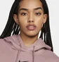Худи женское Nike Sportswear Phoenix Fleece Over-Oversized Pullover Hoodie Bordo DQ5858-208