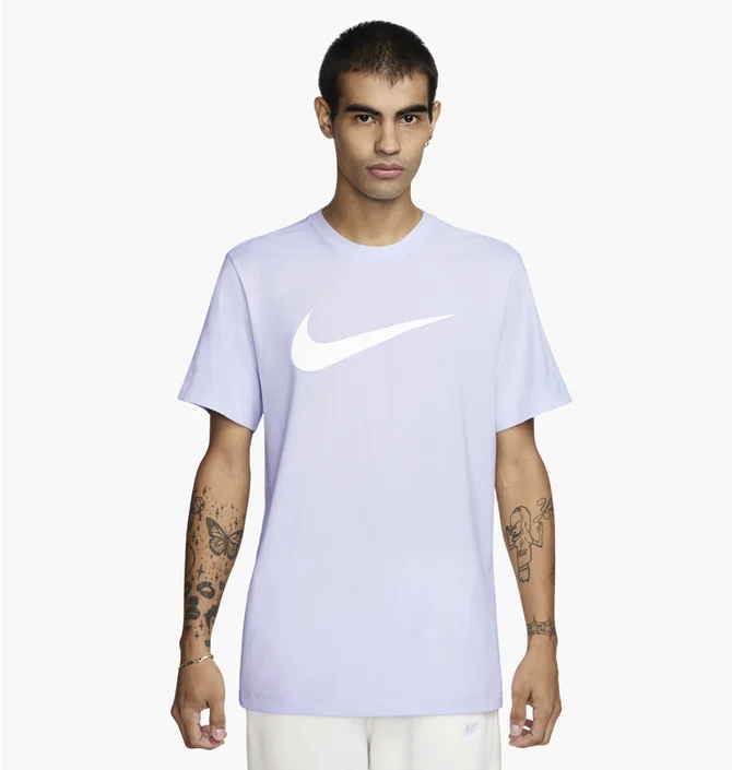 Футболка мужская Nike Nsw Tee Icon Swoosh Violet DC5094-538