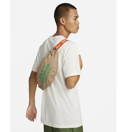 Сумка унисекс Nike Heritage Wstpack - Mov Co Beige Dv6072-200
