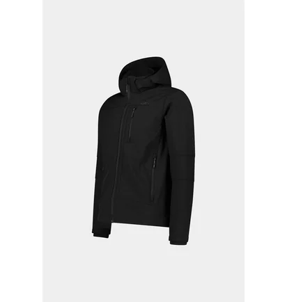 Куртка чоловіча CMP Jacket Zip Hood Softshell Black 3A01787N-U901