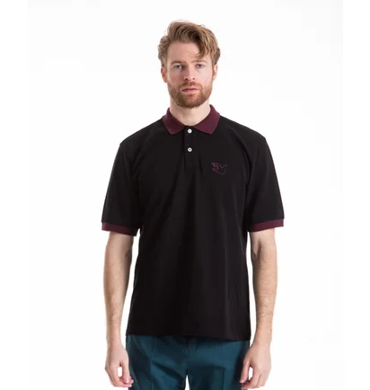 Кофта чоловіча Palmes Arthur Polo Black 10001