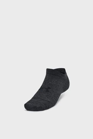 Носки Under armour Essential No Show 3Pk Black 1382623-001
