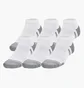 Носки унисекс Under Armour Perf Tech 6Pk Low White 1386244-100