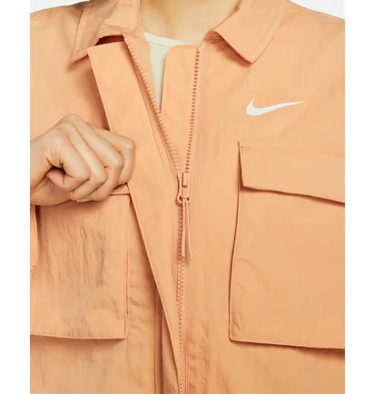 Куртка жіноча Nike W Nsw Essntl Wvn Jkt Field Peach DM6243-851