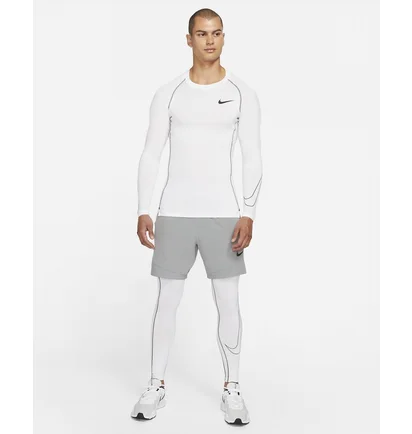 Термобілизна чоловіча Nike Pro Dri-Fit Longsleeve White Dd1990-100