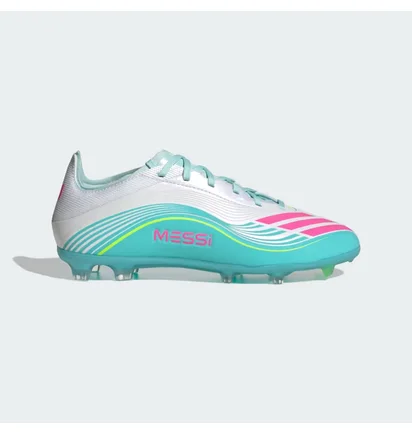 Бутсы детские Adidas F50 Messi Elite Turquoise/White JQ0930