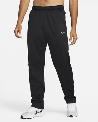 Штаны мужские Nike Therma-Fit Open Hem Fitness Pants Black DQ4856-010