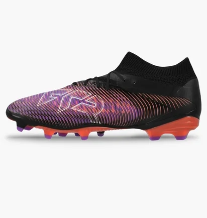 Бутсы унисекс Puma Future 8 Pro Black/Violet 108139-01