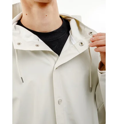 Куртка унисекс Rains Jacket White 1201-OFFWHITE